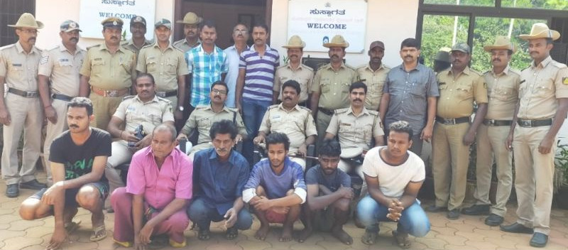 Police arrests six persons in connection with day light murder of Neralkatte Babu Shetty
